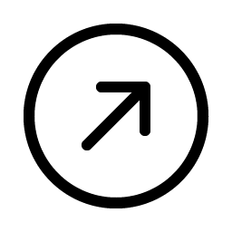 Arrow Circle Up Right Light Smiley – Icons