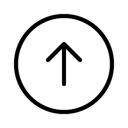 Arrow Circle Up Thin Smiley – Icons