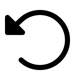 Arrow Counter Clockwise Fill Smiley – Icons