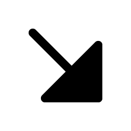 Arrow Down Right Fill Smiley – Icons