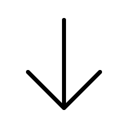 Arrow Down Thin Smiley – Icons