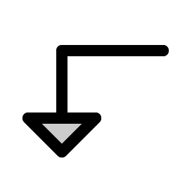 Arrow Elbow Left Down Duotone Smiley – Icons