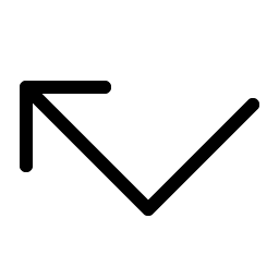 Arrow Elbow Left Light Smiley – Icons