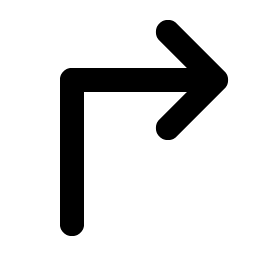 Arrow Elbow Up Right Bold Smiley – Icons