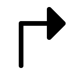 Arrow Elbow Up Right Fill Smiley – Icons