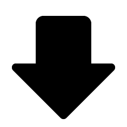 Arrow Fat Down Fill Smiley – Icons
