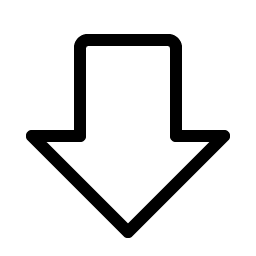Arrow Fat Down Light Smiley – Icons