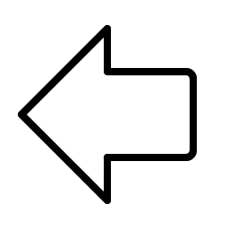 Arrow Fat Left Thin Smiley – Icons