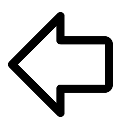 Arrow Fat Left Smiley – Icons