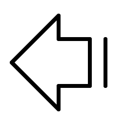 Arrow Fat Line Left Thin Smiley – Icons