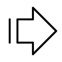 Arrow Fat Line Right Thin Smiley – Icons