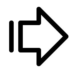 Arrow Fat Line Right Smiley – Icons