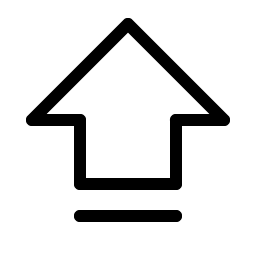 Arrow Fat Line Up Light Smiley – Icons