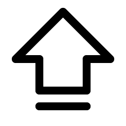 Arrow Fat Line Up Smiley – Icons