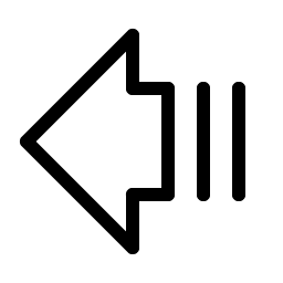 Arrow Fat Lines Left Light Smiley – Icons
