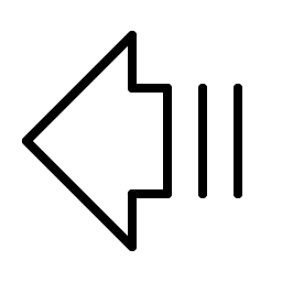 Arrow Fat Lines Left Thin Smiley – Icons