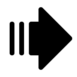 Arrow Fat Lines Right Fill Smiley – Icons