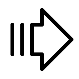 Arrow Fat Lines Right Light Smiley – Icons