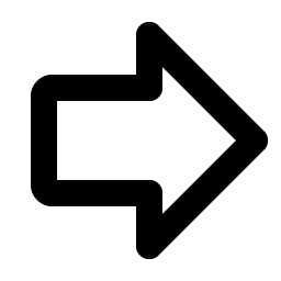 Arrow Fat Right Bold Smiley – Icons