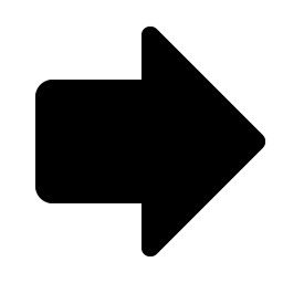 Arrow Fat Right Fill Smiley – Icons