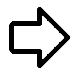 Arrow Fat Right Smiley – Icons