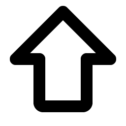 Arrow Fat Up Bold Smiley – Icons
