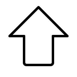 Arrow Fat Up Thin Smiley – Icons