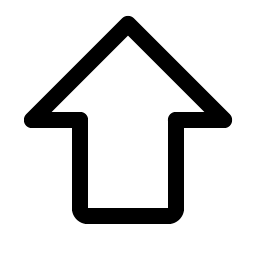 Arrow Fat Up Smiley – Icons