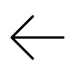 Arrow Left Thin Smiley – Icons