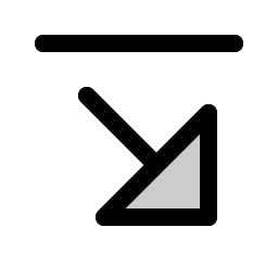 Arrow Line Down Right Duotone Smiley – Icons