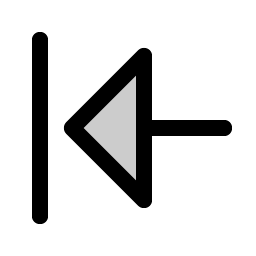 Arrow Line Left Duotone Smiley – Icons