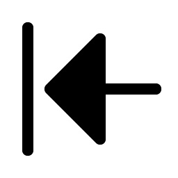 Arrow Line Left Fill Smiley – Icons
