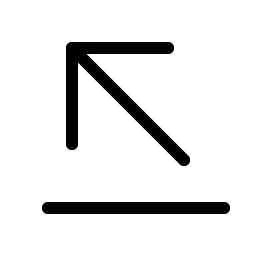 Arrow Line Up Left Light Smiley – Icons