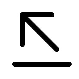 Arrow Line Up Left Smiley – Icons