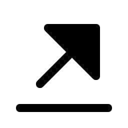 Arrow Line Up Right Fill Smiley – Icons