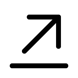 Arrow Line Up Right Smiley – Icons