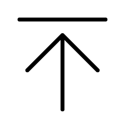 Arrow Line Up Thin Smiley – Icons