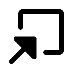 Arrow Square In Fill Smiley – Icons