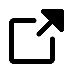 Arrow Square Out Fill Smiley – Icons