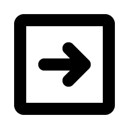 Arrow Square Right Bold Smiley – Icons