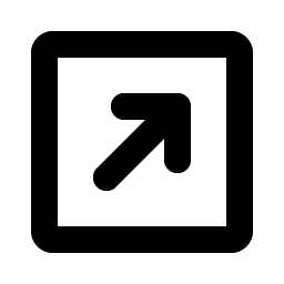 Arrow Square Up Right Bold Smiley – Icons