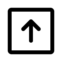 Arrow Square Up Smiley – Icons