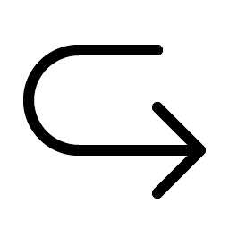 Arrow U Down Right Light Smiley – Icons