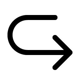 Arrow U Down Right Smiley – Icons