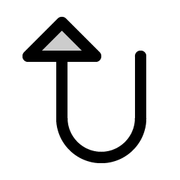 Arrow U Left Up Duotone Smiley – Icons