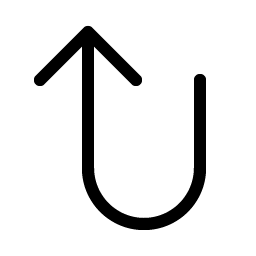 Arrow U Left Up Light Smiley – Icons