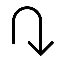 Arrow U Right Down Light Smiley – Icons