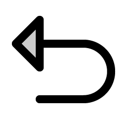 Arrow U Up Left Duotone Smiley – Icons