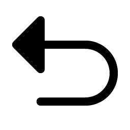 Arrow U Up Left Fill Smiley – Icons