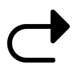 Arrow U Up Right Fill Smiley – Icons